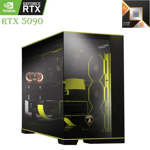 Gaming Pc Lian Li O11d Amd Ryzen 9 9950x3d Rtx 5090 32gb, 4tb Ssd, 64gb Ram
