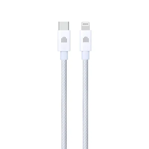DVICED USB-C to lightning cable Charging & Data transfer 1.25m - White