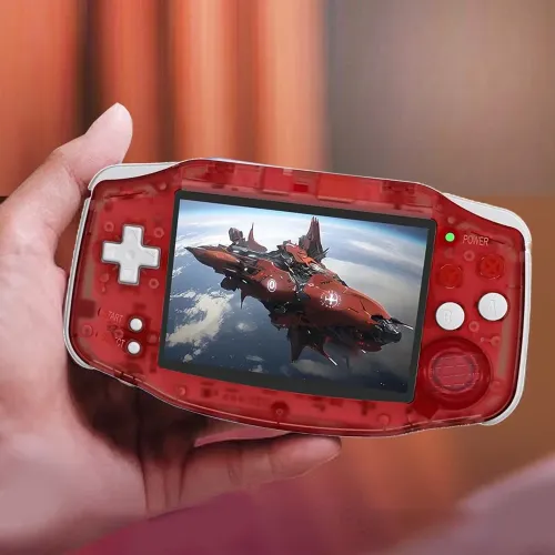 RG34XX Retro Handheld Game Console 64GB – Red