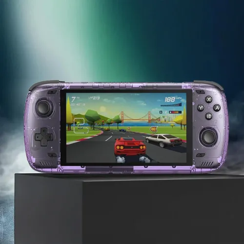 AYN Odin 2 – 6" Android Gaming Handheld 16+512GB - Clear Purple