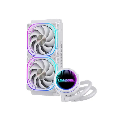Lovingcool Radiator Yk-240 YK-01 Liquid Cooler - White