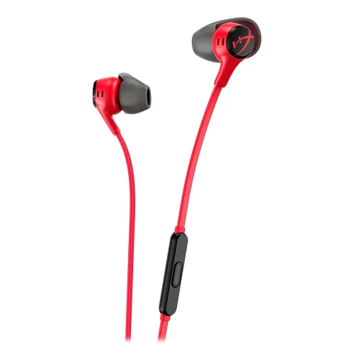 HyperX Cloud Earbuds II - Gaming Earbuds - Red