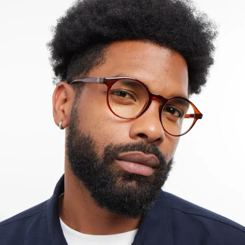 Barner Le Marais Glossy Glasses - Intense Rust