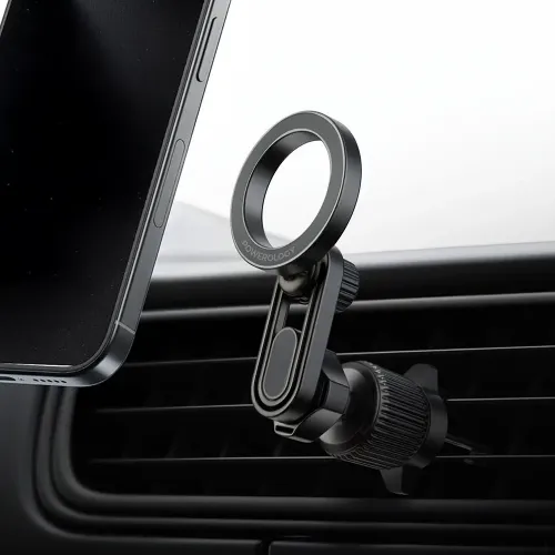 Powerology SnapMount MagSafe Car Holder - Black