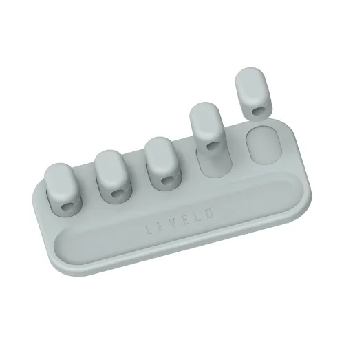 Levelo Livia Detachable Magnetic Cable Management - Grey
