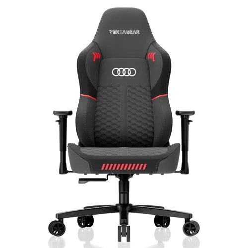 Vertagear SL3800 Synthetic Leather Audi Special Edition Gaming Chair - Black/Red