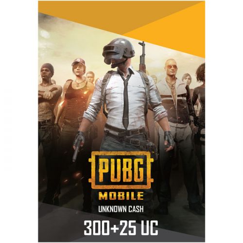PUBG MOBILE GAME POINT 300 + 25 UC