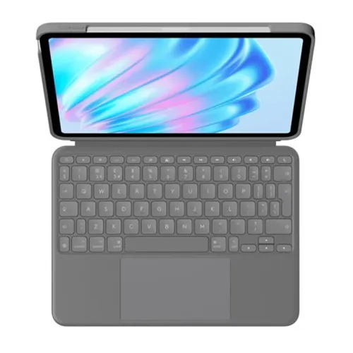 Logitech Touch Keyboard For Ipad Air 13” (M2 & M3) (English/arabic) - Grey
