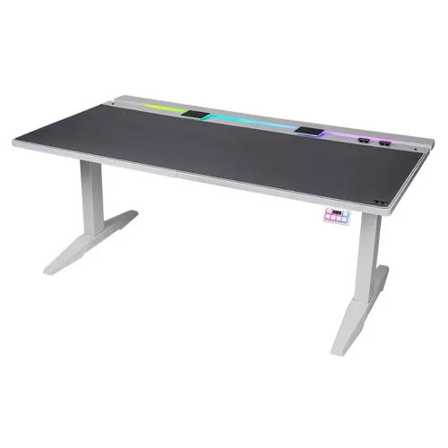 Thermaltake G700 Rgb Gaming Desk - White