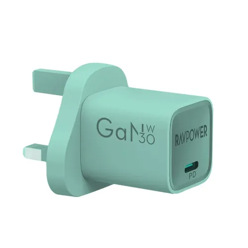Ravpower Pd Pioneer Gan5.0 Mini Wall Charger 30w - Green