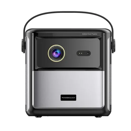 Powerology Starbeam 100" Google Dlp Projector - Black