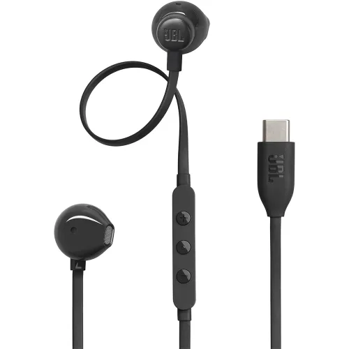 Jbl Tune 305c Usb-c Wired Hi-res Earbud Headphones - Black