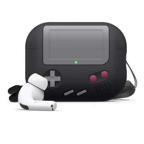 Elago Airpods Pro 2 Aw5 Case With Round Straps - Black