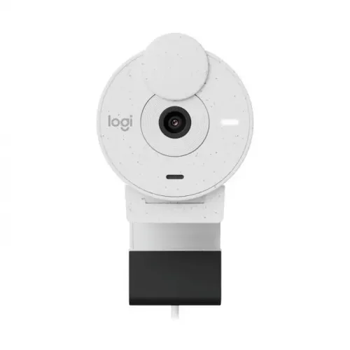 Logitech Brio 300 Full HD Webcam - Off White