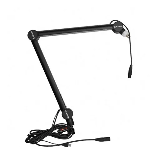 Alctron Ma616-xl Microphone Arm Stand With Xlr Cable - Black