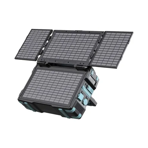 Powerology Portable Solar Power Generator 284wh 300w Qc - Black