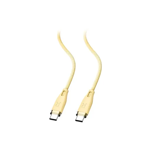 Ravpower Charge&sync 60w Usb-c To Usb-c Cable 1.2m - Yellow