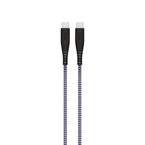 Goui Flex Type C To Type C 60w Cable 1.5m - White/blue