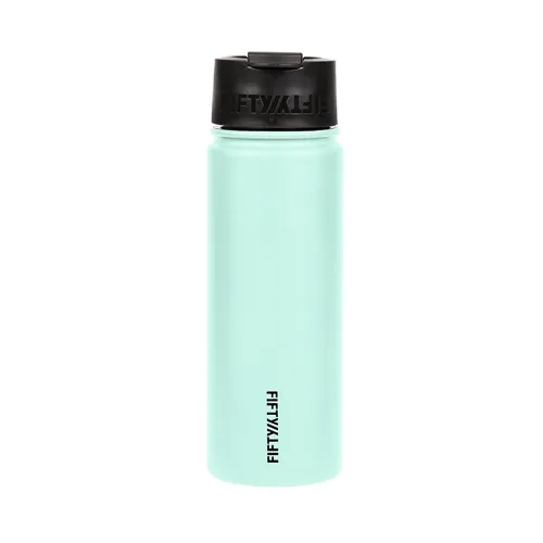 Fifty Fifty Vaccum Insulated Bottle Flip Lid 591ml - Cool Mint