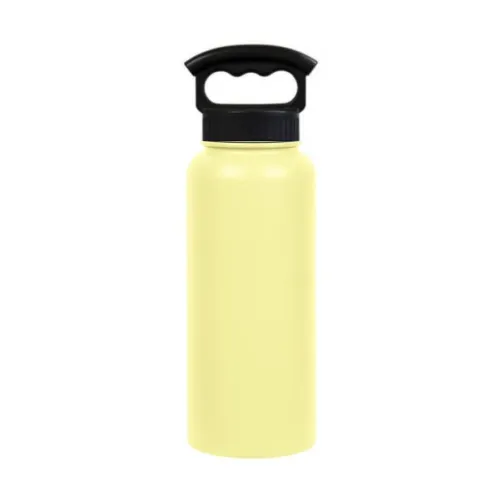 Fifty Fifty Vaccum Insulated Bottle 3 Finger Lid 1l - Lemon Drop