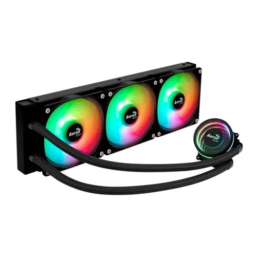 Aerocool Oasis L360 - 3x120mm Argb Cpu Liquid Cooler - Black