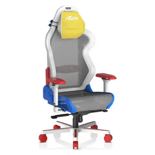 DXRacer Air Series Gaming Chair - White/Red/Blue