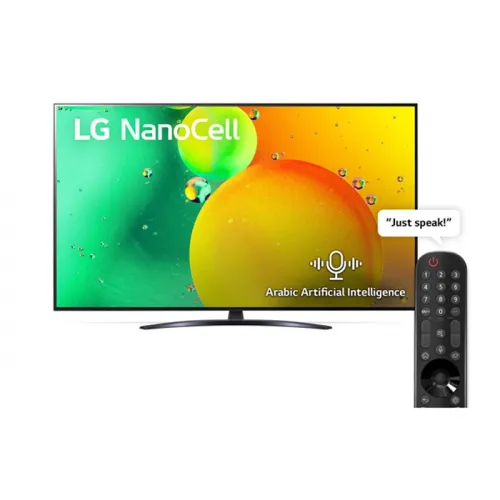 LG NanoCell Smart TV 50 Inch NANO79 Series, Cinema Screen Design 4K Active HDR WebOS Smart AI ThinQ - 50NANO796QA