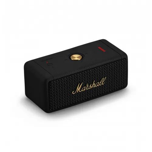 Marshall Emberton II Portable Speaker - Black and Brass