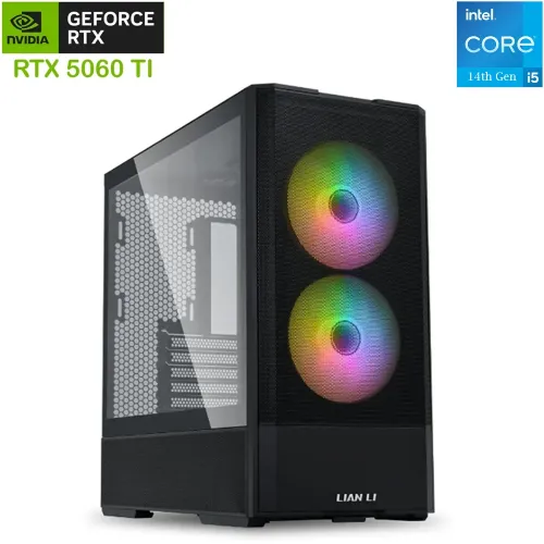 Lian Li Intel Core I5 -14600k - Rtx 5060 Ti 16gb Gaming Pc