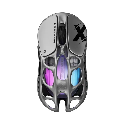 Gravastar Mercury X Wireless Gaming Mouse - Interstellar Silver