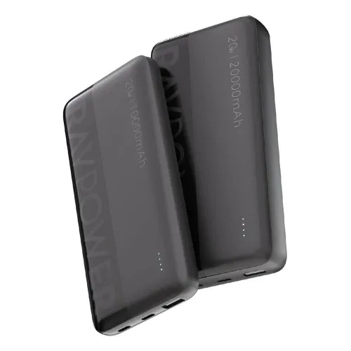 Ravpower Pd Pioneer 10000mah+20000mah Power Bank Combo - Black