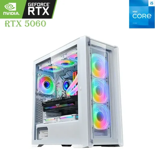 LOVINGCOOL Gaming PC – Intel Core i5 13th Gen | RTX 5060 8GB | 16GB DDR5 | 1TB SSD