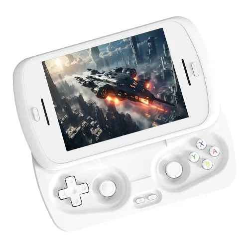 RG Slide Retro Handheld Game Console 128 GB – White