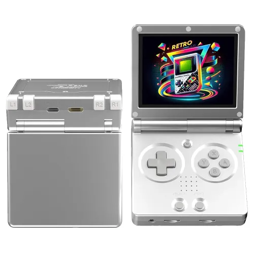 RG35XXSP Handheld Game Console 64GB – Silver