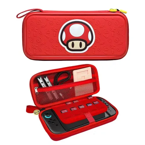 Silicone Carry Case for Nintendo Switch 2 Mushroom (PP Bag)