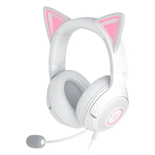 Razer Kraken Kitty V2 Wired Chroma Headset - White