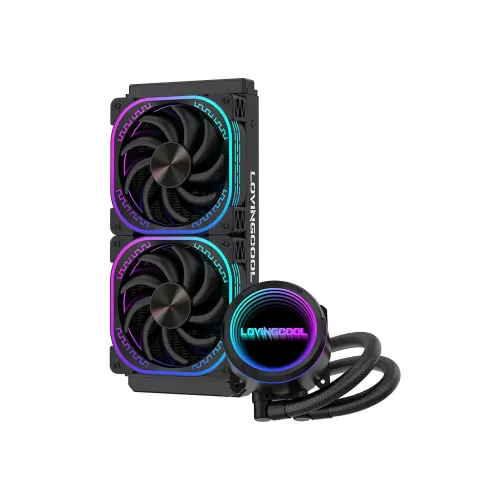 Lovingcool Radiator Yk-240 YK-01 Liquid Cooler - Black