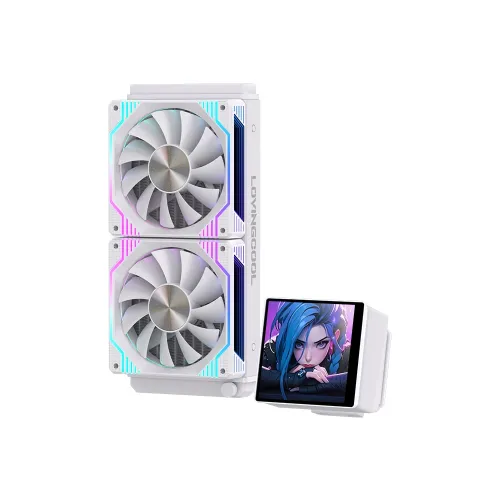 Lovingcool Magnetic Screen Dp-240-1 Liquid Cooler - White