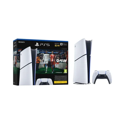 PlayStation 5 Slim Console Digital With EA FC 26 Voucher Bundle - R2
