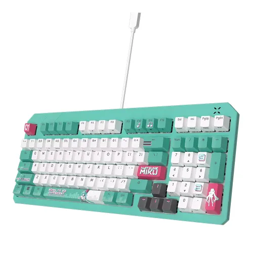 ASUS TUF Gaming K3 Gen II Hatsune Miku Edition Optical-mechanical RGB Switches Gaming Keyboard