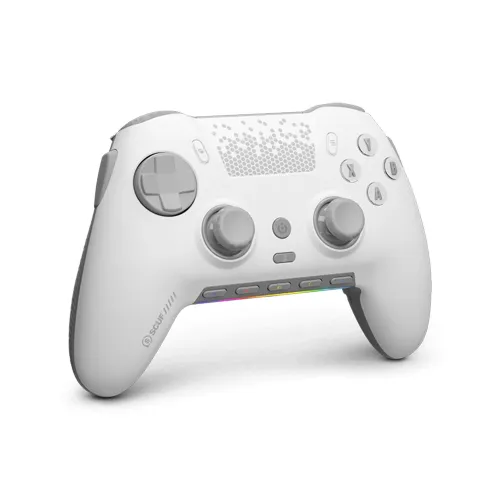 Scuf Envision Pro With Anti-Drift Wireless Gaming Controller For Pc - White