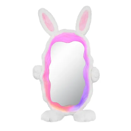 Ingrem Glowing Magic Bunny Mirror – RGB LED Full-Length Vanity Mirror