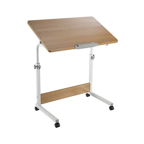 Lumi Height Adjustable Mobile Computer Table (500x800mm/19.7"x31.5")