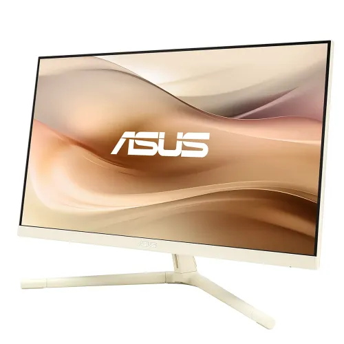 ASUS VU279CFE - 27 Inch FHD 100Hz IPS Gaming Monitor - Oat Milk Color