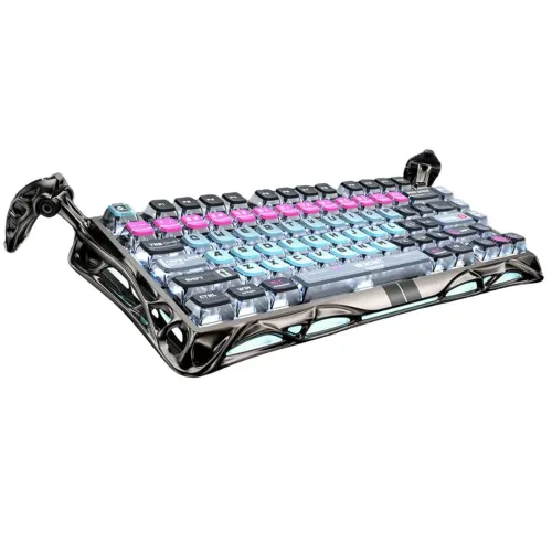GravStar Mercury V75 Pro 75% Hall Effect Magnetic Switch Gaming Keyboard - Cyberpunk