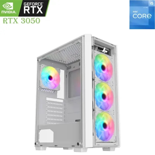 Gaming Pc Sharx Intel Core I5-12th Gen Rtx 3050 6gb, 1tb Ssd, 16gb Ram