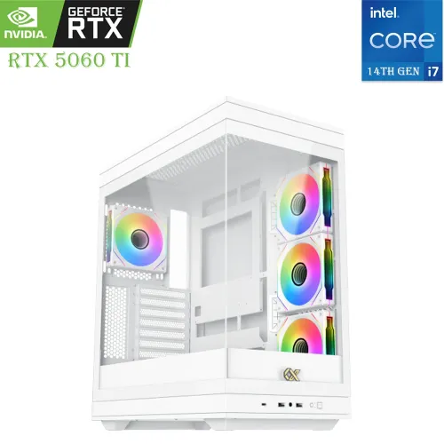 GAMING PC – Intel Core i7 14th Gen | RTX 5060 Ti 16GB | 1TB SSD | 16GB DDR5 RAM