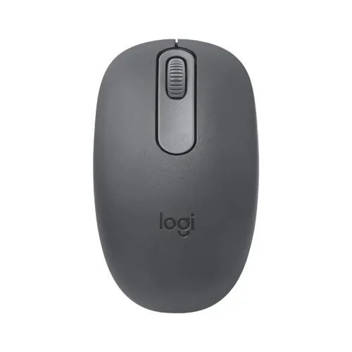 Logitech M196 Optical Bluetooth Mouse For PC with Mechanical Keys - Graphite