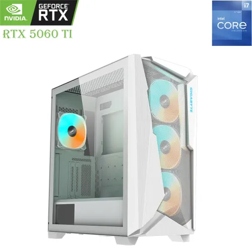 Gaming Pc Gigabyte Intel Core I7 - 12th Gen Rtx 5060 Ti 8gb, 1tb Ssd, 32gb Ram
