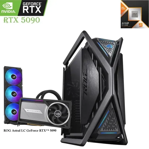 GAMING PC: HYPERION GR701 – AMD Ryzen 9 9950X3D | RTX 5090 | 64GB RAM | 4TB SSD